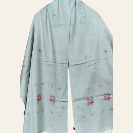 Hand Embroidered Scarf/Stroller