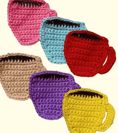 Hand Crafted Crochet Coasters