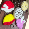 Hand Crafted Crochet Keychains