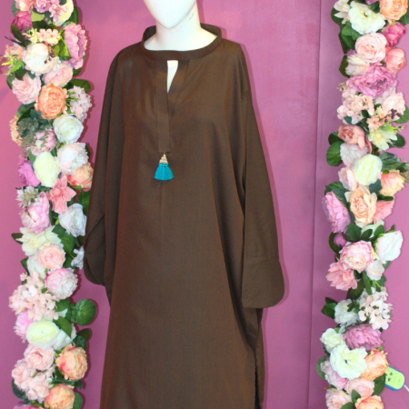 Brown Textured Shirt