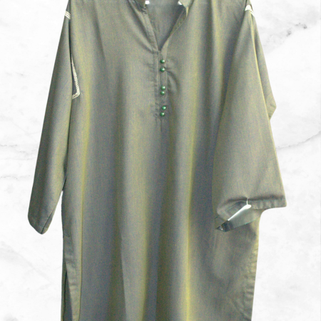 Moss Green Wash and Wear Shirt