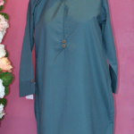 Blue Green Wash and Wear Shirt