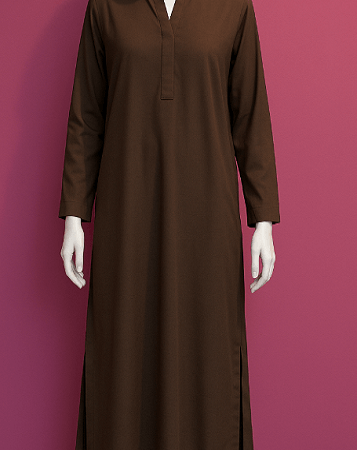 Brown Textured Shirt