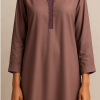 Purple Muave Wash & Wear Shirt