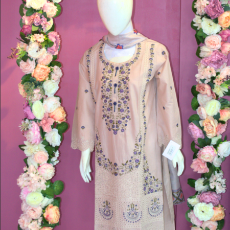 Pink and mauve 3 Piece Suit