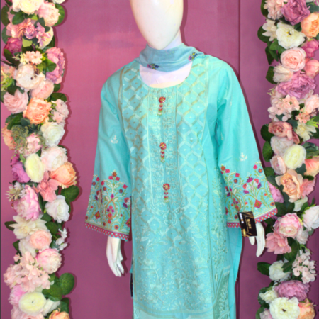 Light Blue 3 Piece Suit