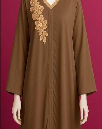 Dark Brown Kaftan